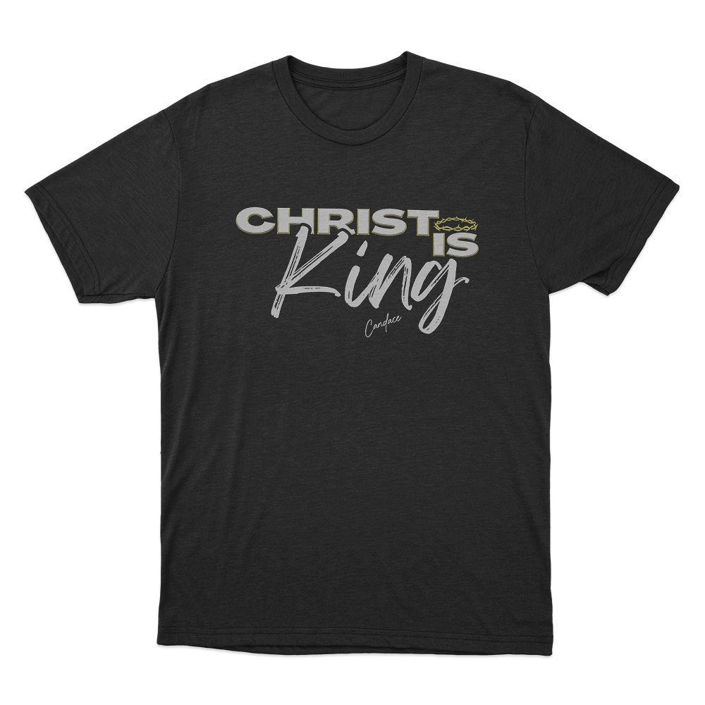 Christ Is King Unisex T Shirt Black Christ Is King Unisex T Shirt Black